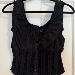 Black Corset Top